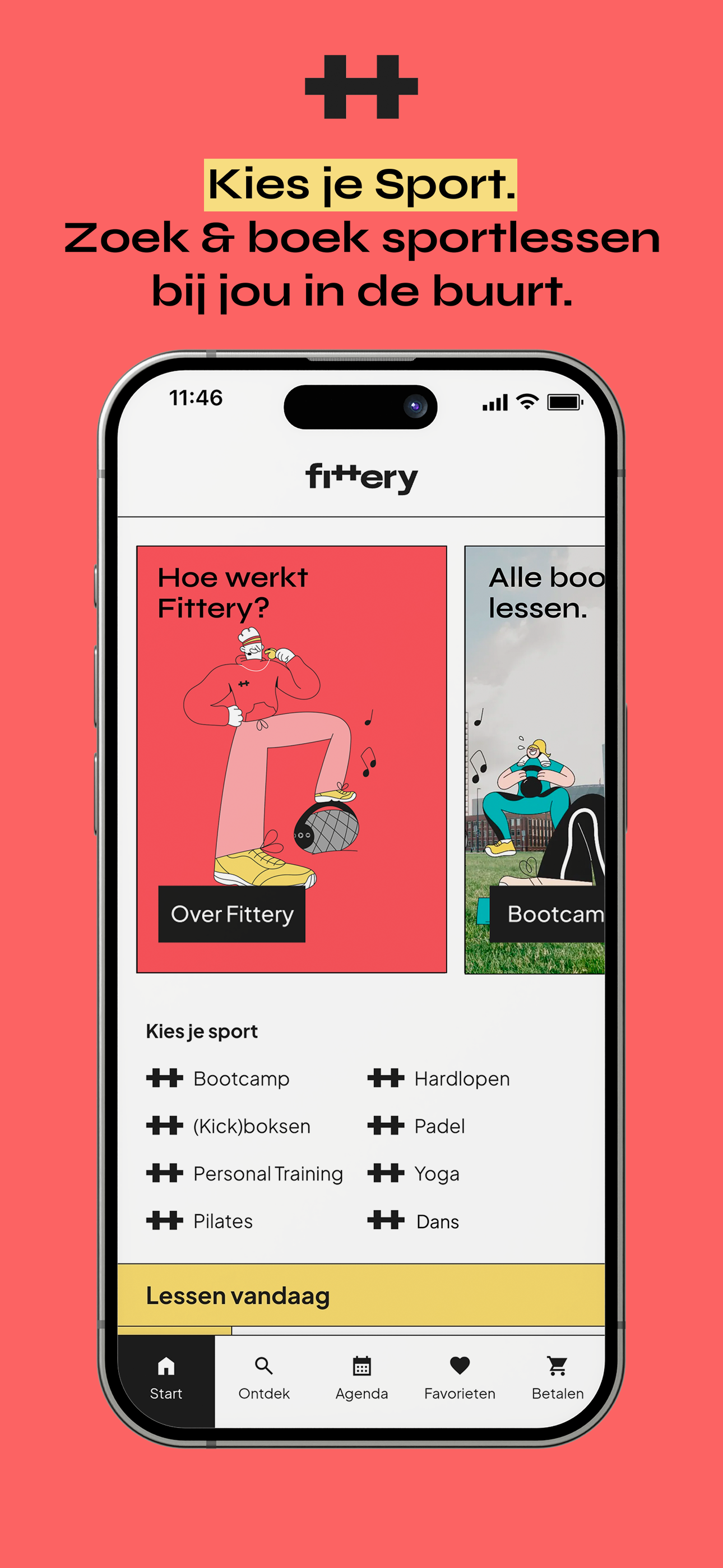Fittery - Kies je sport